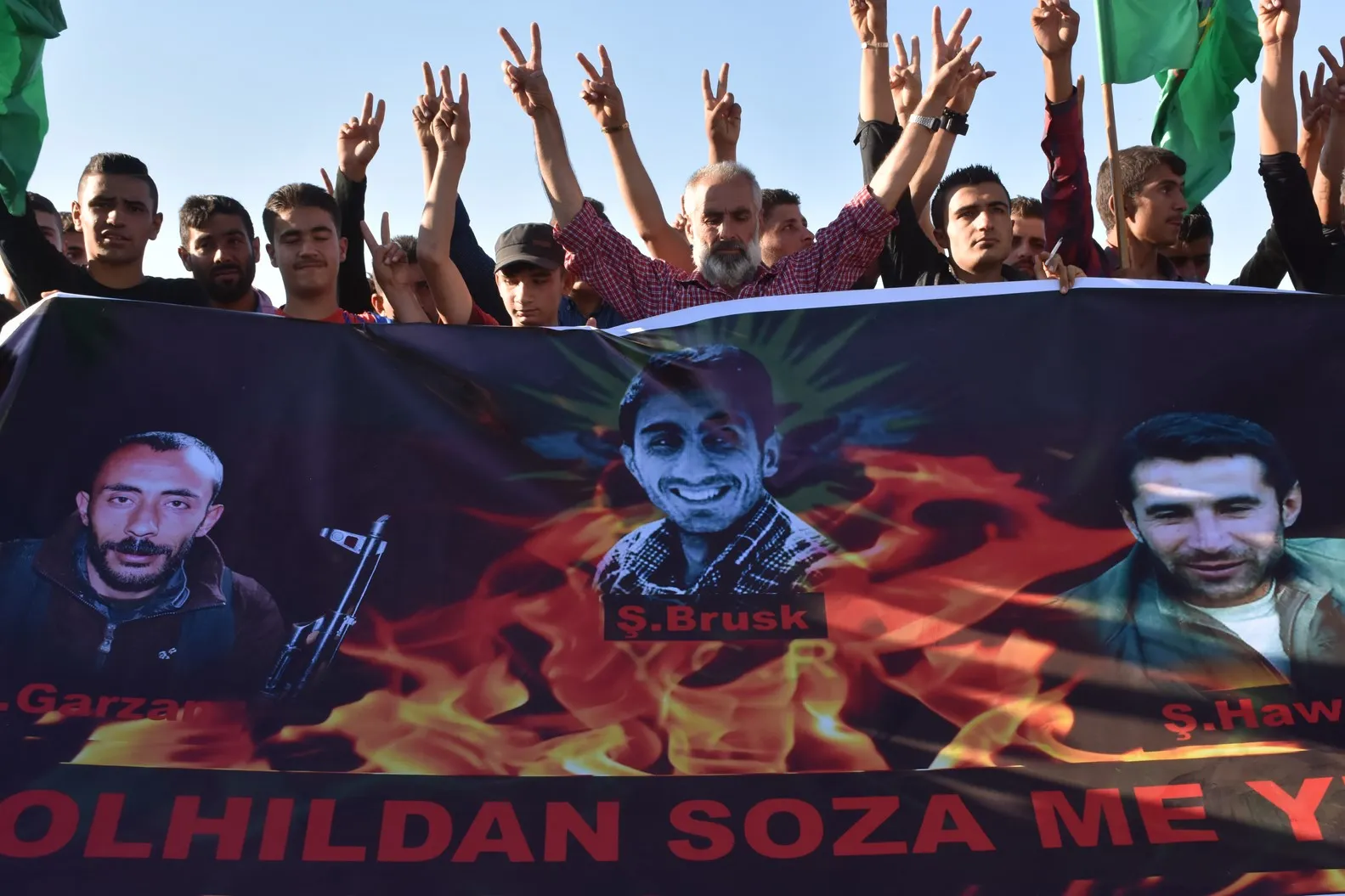 إحياء ذكرى ثورة 19 تموز في الشهباء بمسيرة راجلة