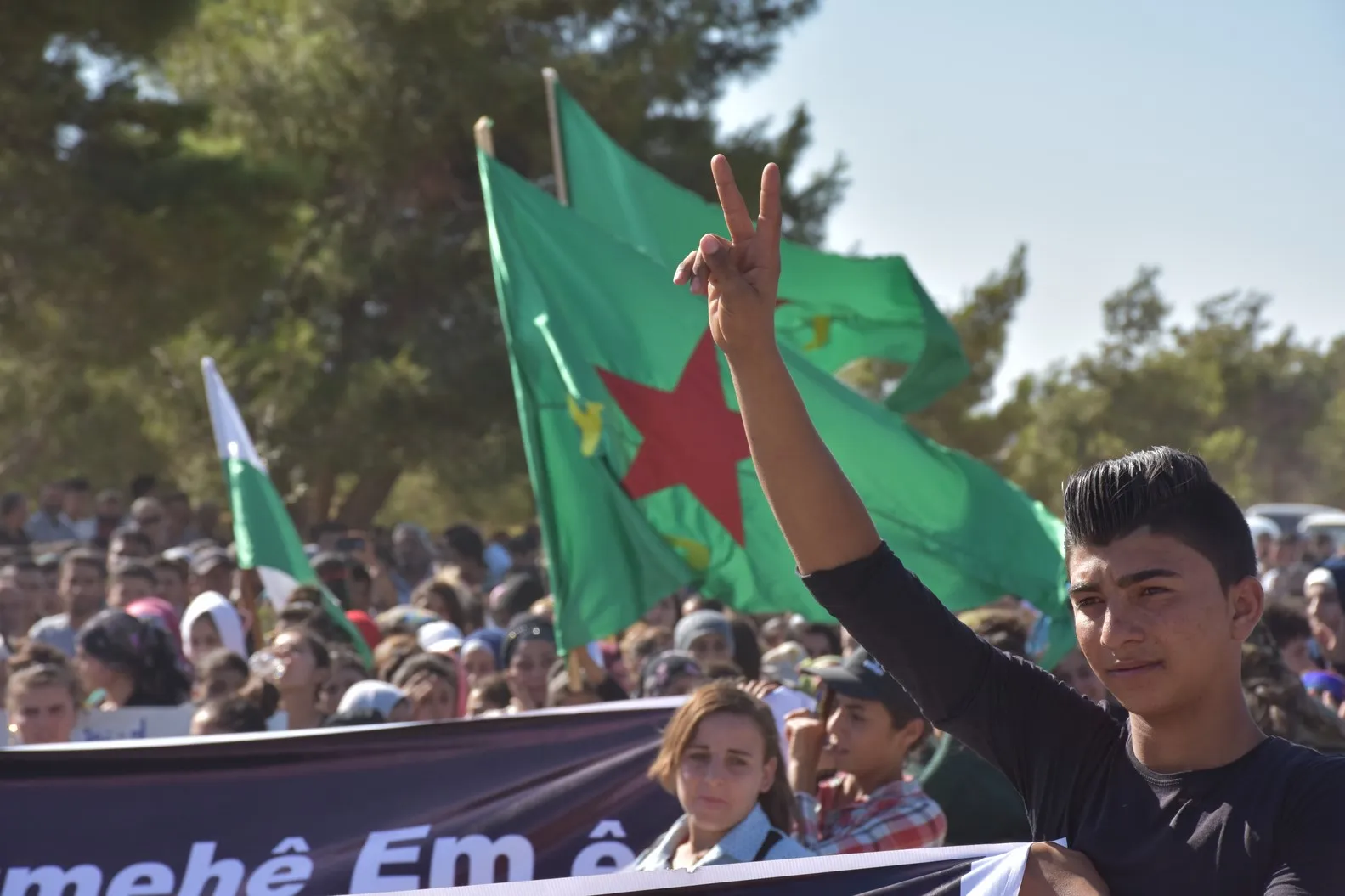 إحياء ذكرى ثورة 19 تموز في الشهباء بمسيرة راجلة