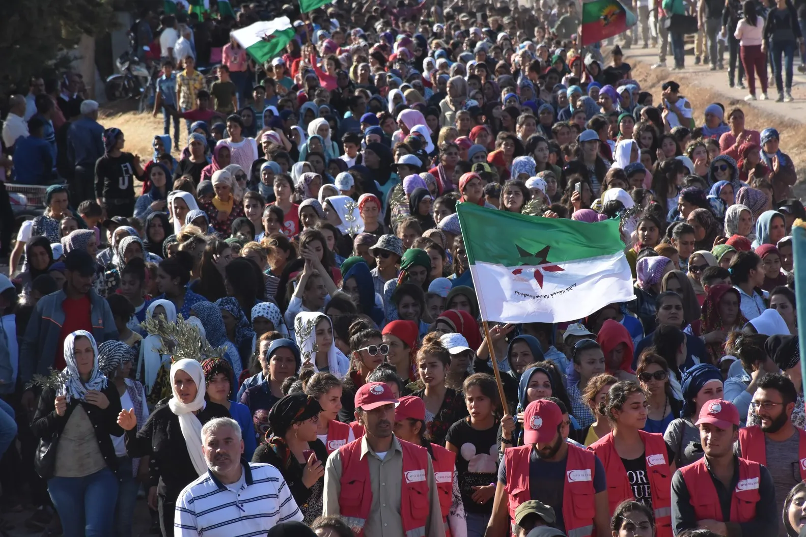 إحياء ذكرى ثورة 19 تموز في الشهباء بمسيرة راجلة