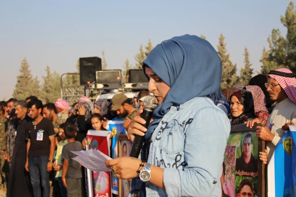تشيع شهيد ومراسم غيابية لثلاث آخرين في منبج