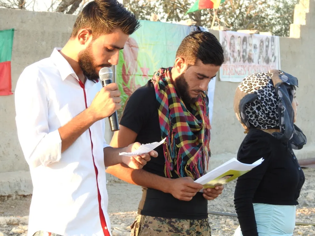 أكاديمية الشهيد هوزان جان تخرج دورة تدريبية جديدة للشبيبة