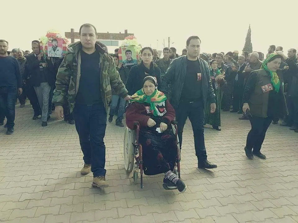 وفاة الأم عدلة مراد زوجة الشهيد عيسى حسو ووالدة الشهيدين فرهاد وأورهان