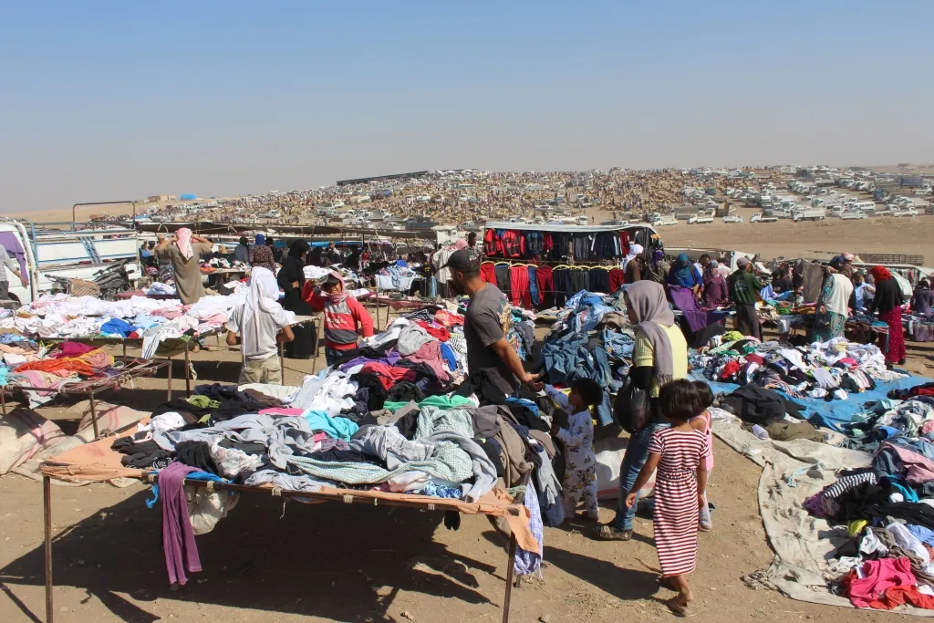 سوق الجمعة "السيكر" أصبح مقصداً لأهالي ناحية الدرباسية
