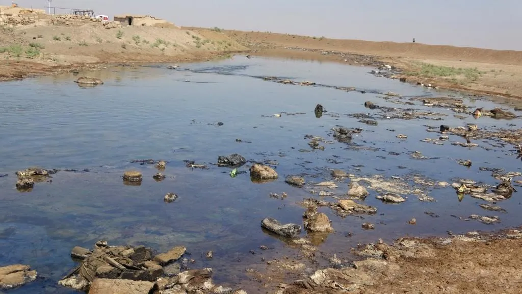 نهر الأحيمر أكثر مصادر التلوث المائي في إقليم الجزيرة