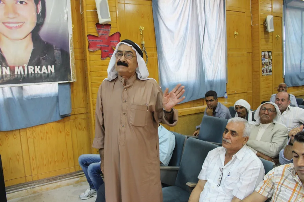 التعريف بأهداف حزب سوريا المستقبل في ناحية الدرباسية