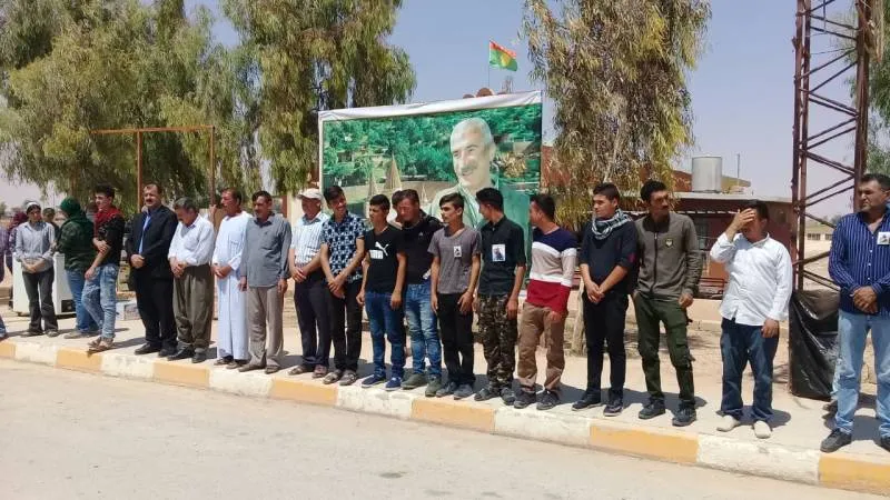 عائلة الشهيد مام زكي شنكالي تصل إلى شنكال