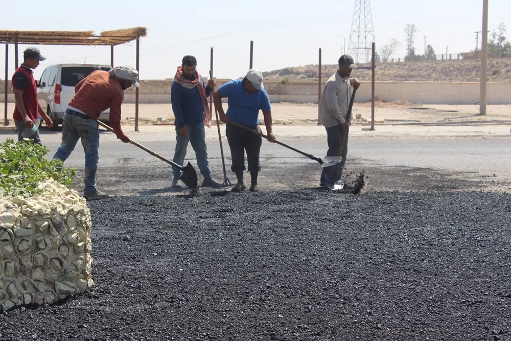 تأهيل مداخل الطبقة ومخارجها