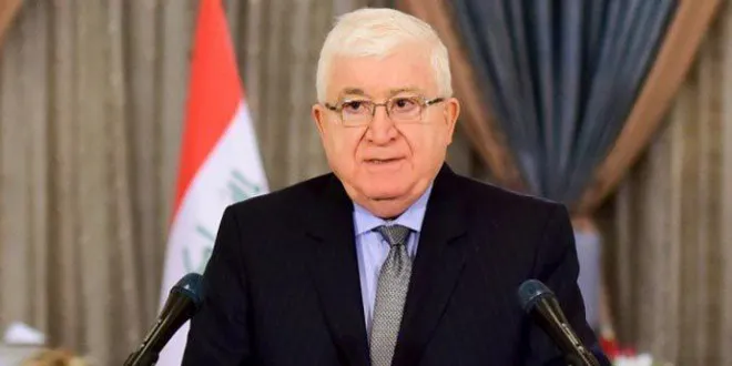 الرئيس العراقي يدعو مجلس النواب لعقد جلسته الأولى في 3 أيلول