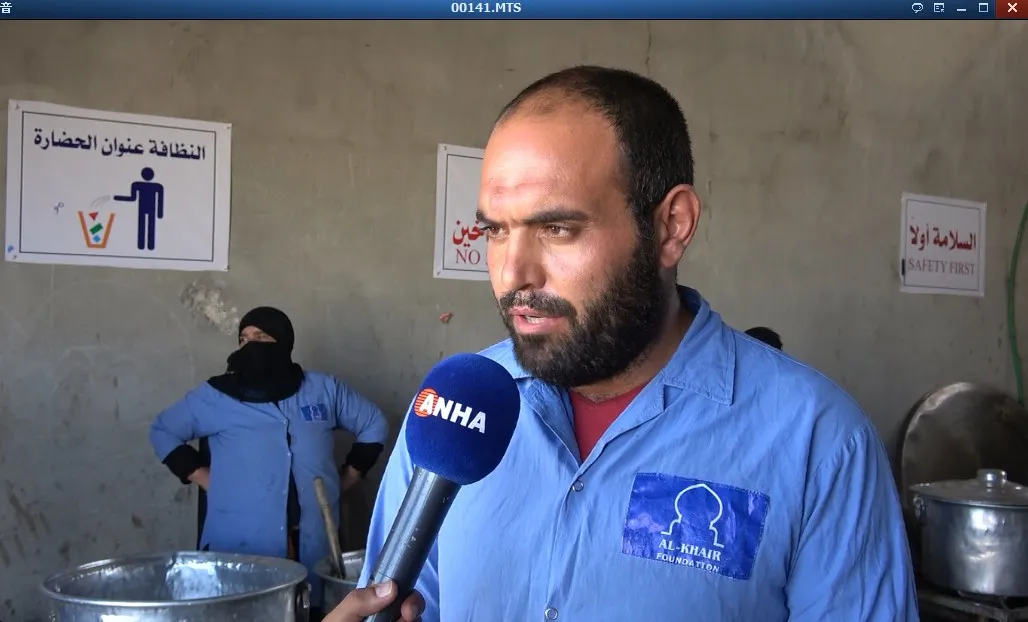 مطبخ مخيم عين عيسى يفتتح من جديد