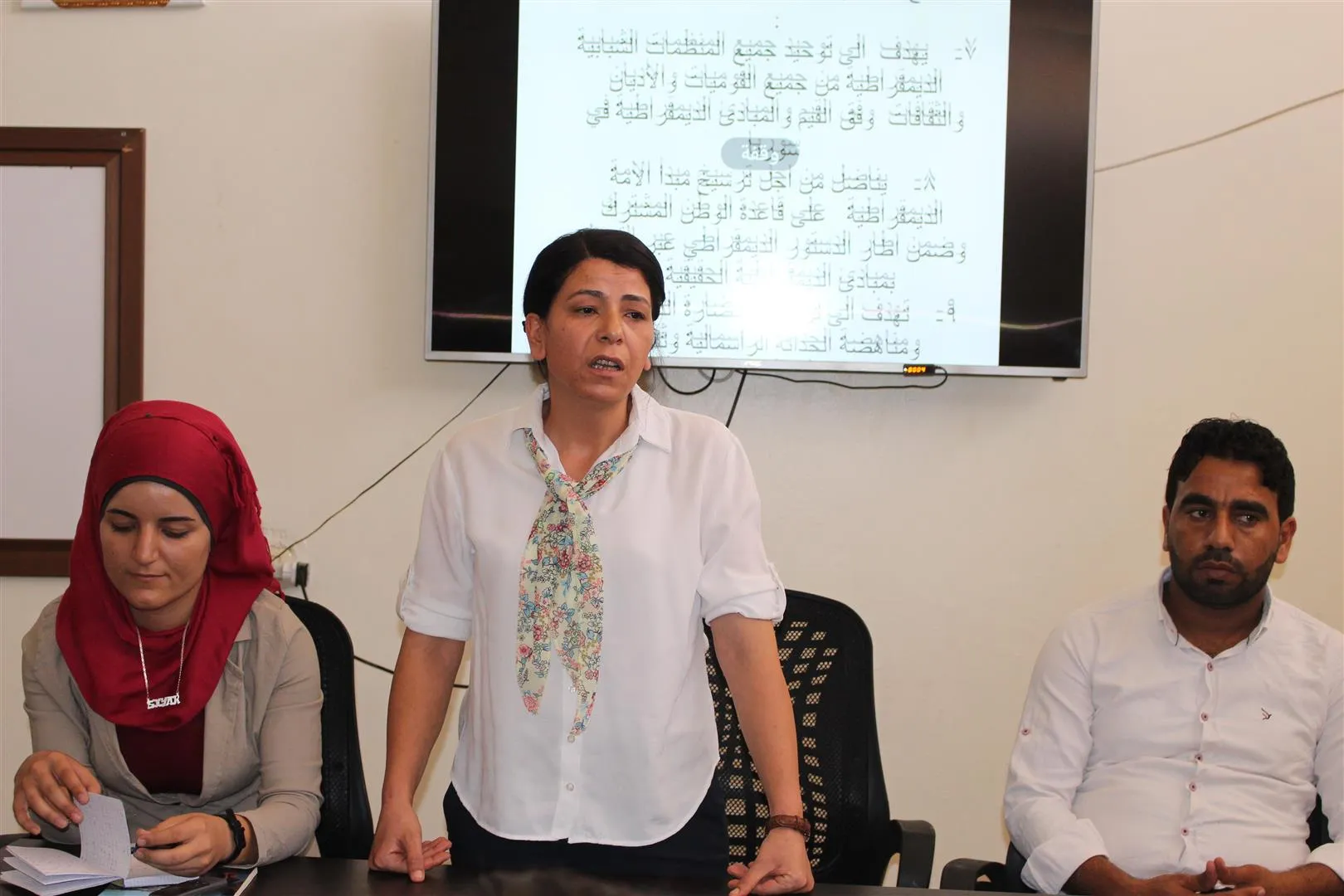 نوجين يوسف: حل الأزمة السورية سيتحقق على أيدي السوريين أنفسهم