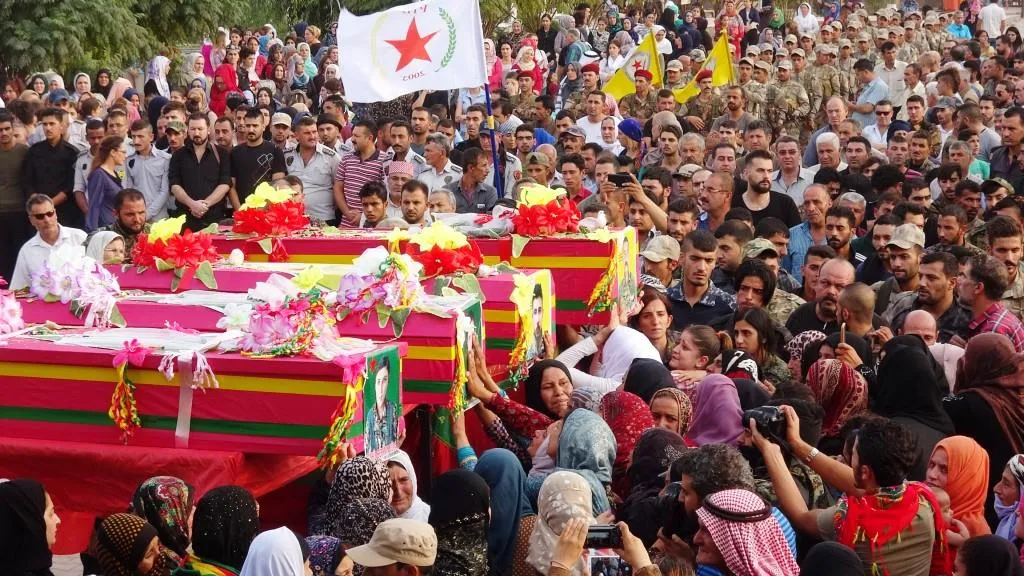 "تحرير عفرين عهدنا وتحقيق لأحلام رفاقنا الشهداء"