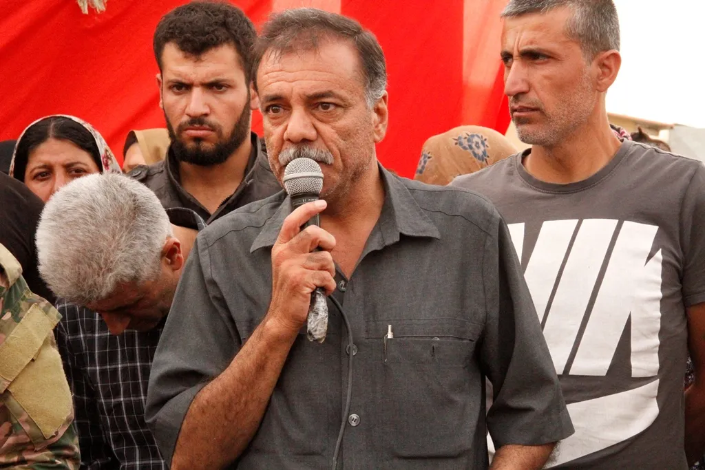 جثمان الشهيد حقي كوباني يوارى الثرى في سري كانيه