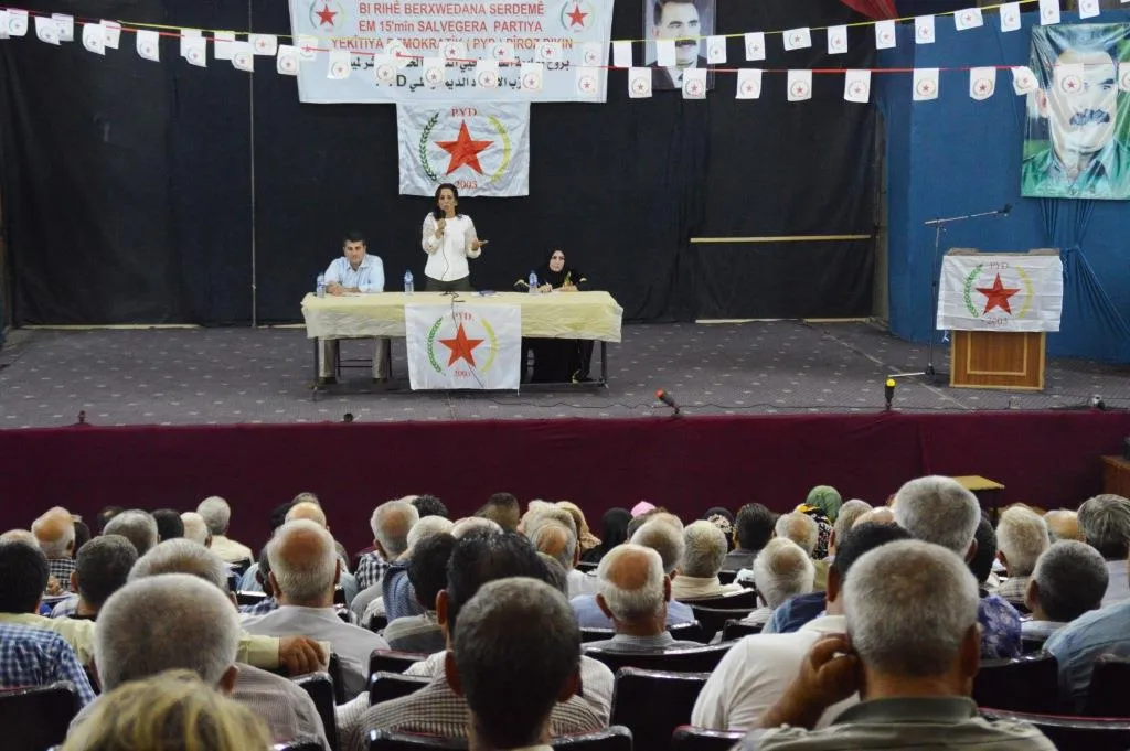 اجتماعين في قامشلو وعامودا بمناسبة تأسيس حزب PYD