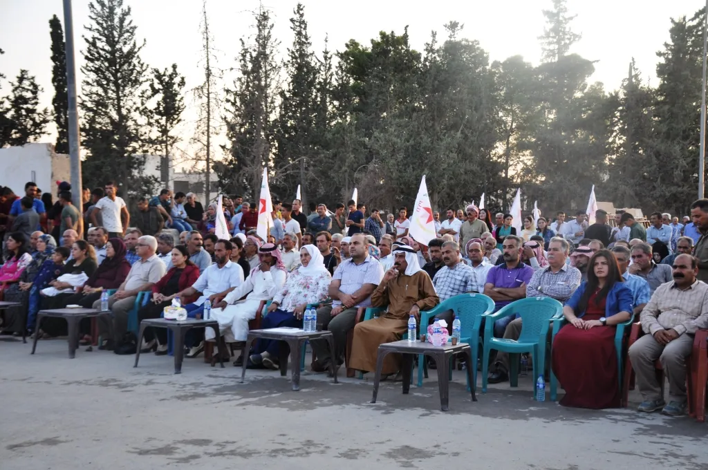 الاحتفال بذكرى تأسيس PYD في كوباني