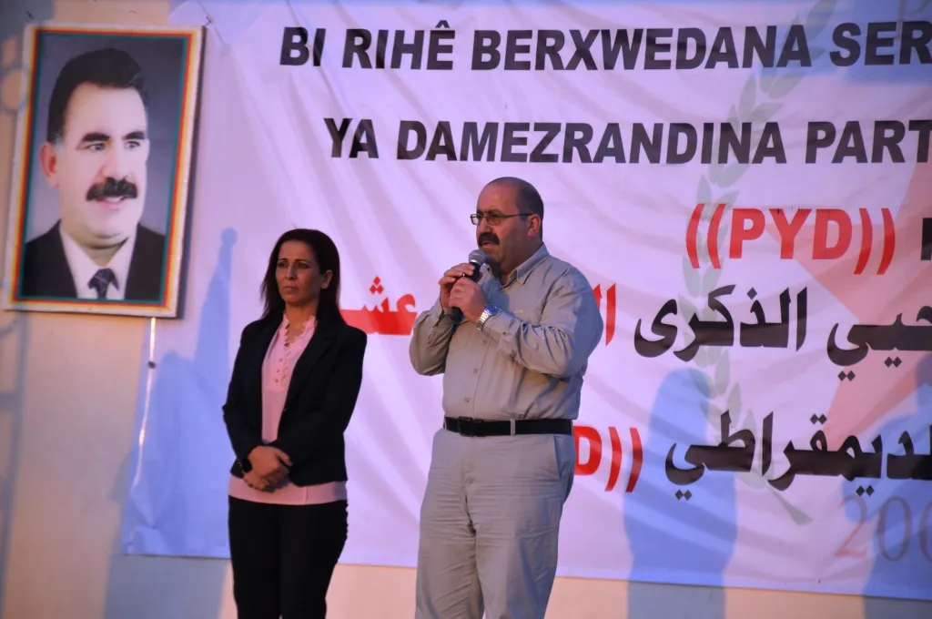 الاحتفال بذكرى تأسيس PYD في كوباني