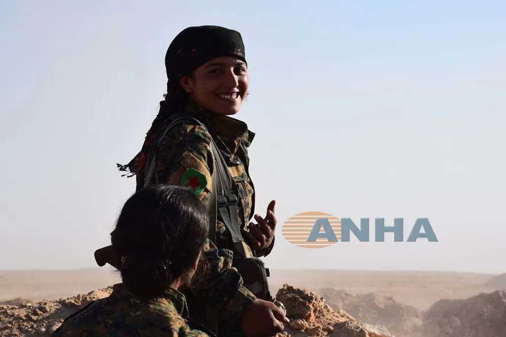 كتيبة السلاح الثقيل لـ YPJ: هدفنا من عاصفة الجزيرة الانتقام لنساء شنكال