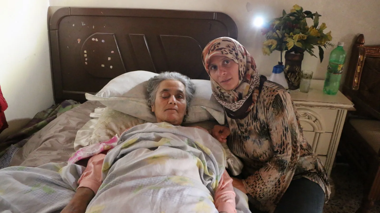 المسنة جنات ضحية من ضحايا الاحتلال التركي