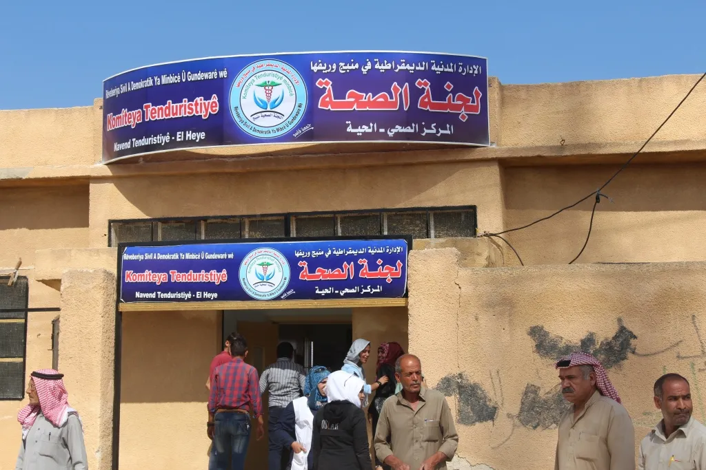 لجنة الصحة تفتتح مستوصفاً في ناحية الحية شرقي منبج