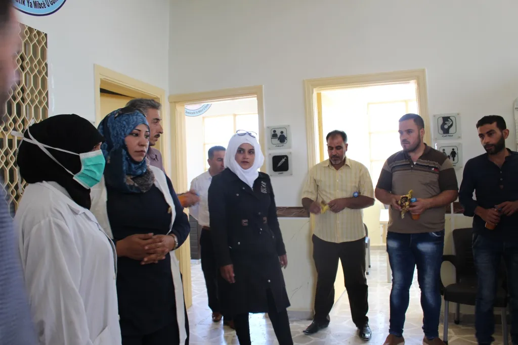 لجنة الصحة تفتتح مستوصفاً في ناحية الحية شرقي منبج