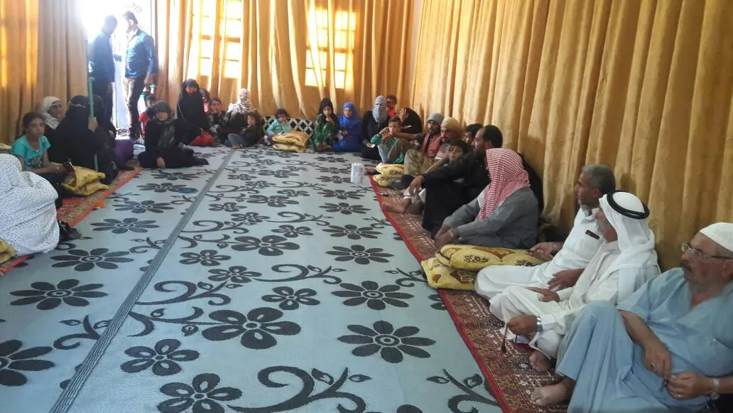 بعد تحريرها أهالي بلدة مركدة مستمرون في تنظيم أنفسهم