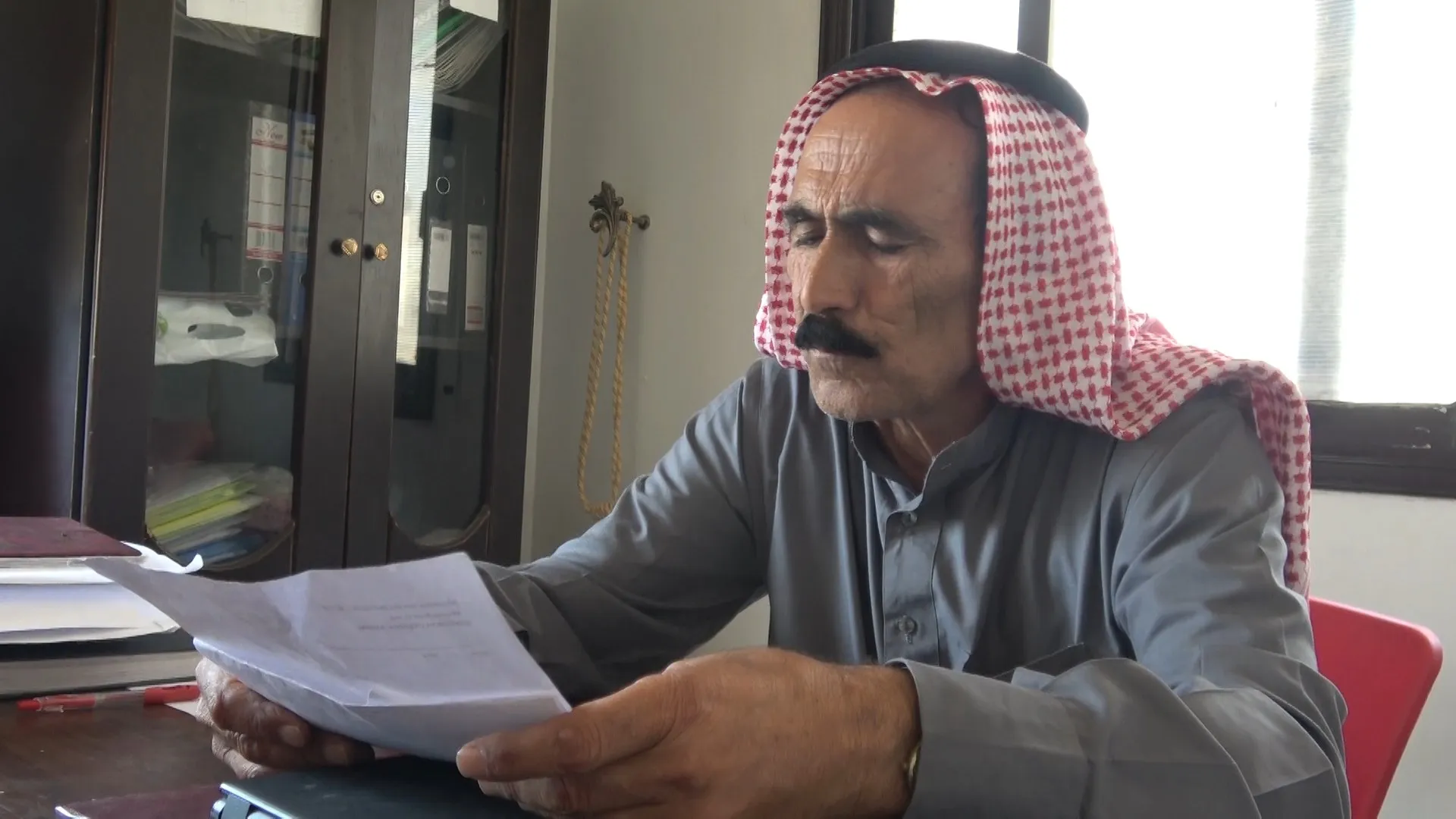 تحديد مركز الكبش لاستلام القطن من الفلاحين في الرقة