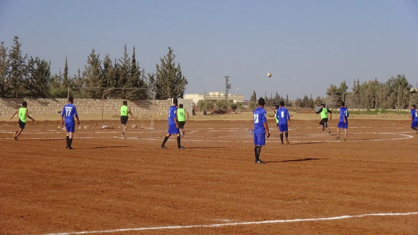 انطلاق مباريات دوري " بروح الانتماء والإخلاص لأجلك عفرين" لكرة القدم