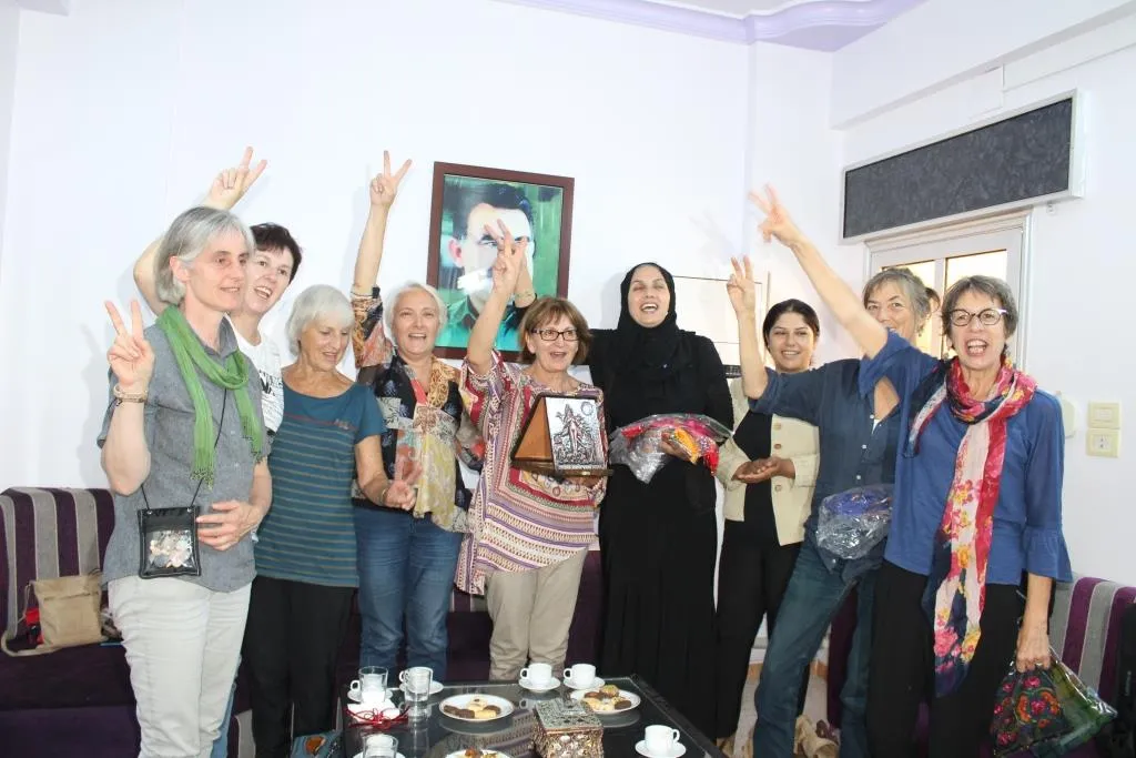 أمهات السلام الأمميات ينهين زيارتهن ويؤكدن مواصلة دعم ثورة المرأة في روج آفا