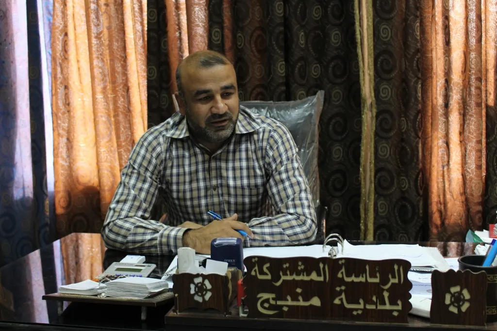 بلدية منبج تفتح طريقاً جديداً بطول كيلو متر واحد