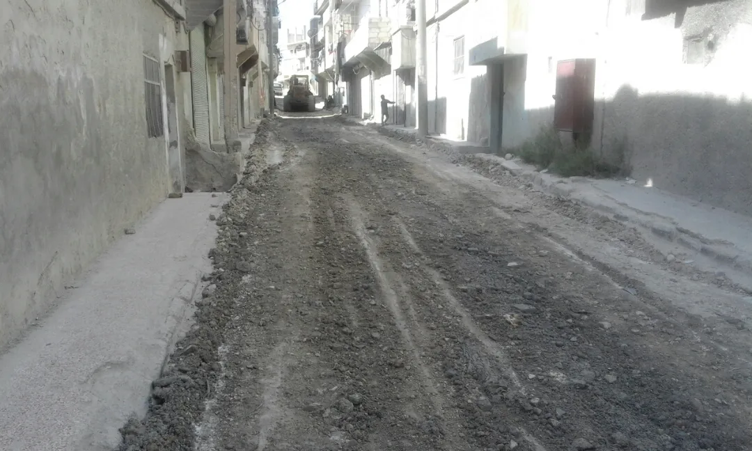 استعدادات وتدابير لبلدية الشعب بحلب استقبالاً لفصل الشتاء