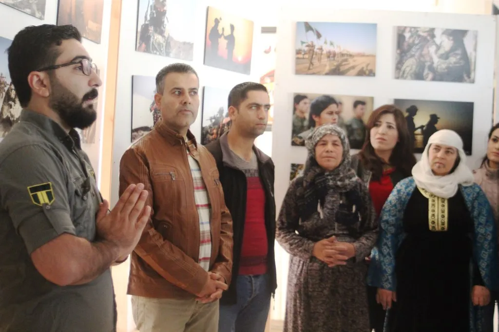 نتاجات مركز شوبدارين روجيه تعرض في كوباني