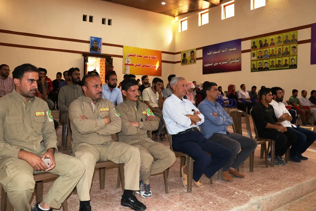 'بالتدريب سنحقق مجتمع ديمقراطي حر'