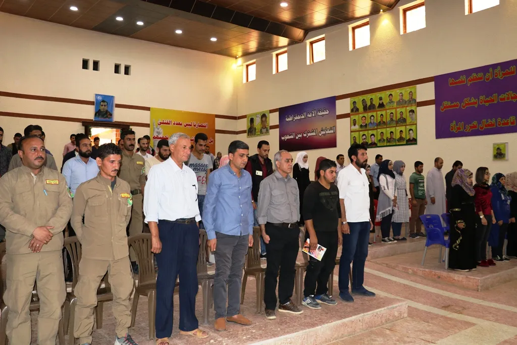 'بالتدريب سنحقق مجتمع ديمقراطي حر'