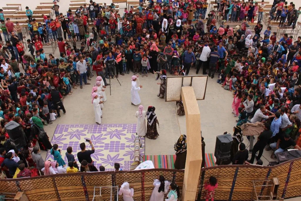 "معاً لنزرع محبة الثقافة والتعليم في نفوس الأطفال"