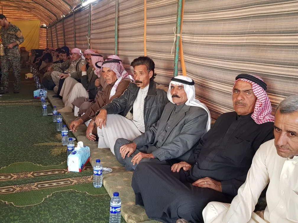 ق س د تجتمع مع عشيرة العميرات وتؤكد ضرورة التكاتف لمواجهة التحديات
