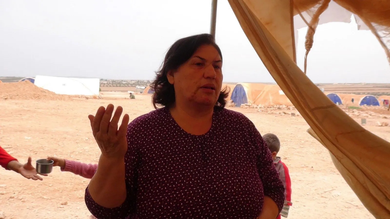 تشكيل لجنة للإشراف على النساء ضمن مخيم