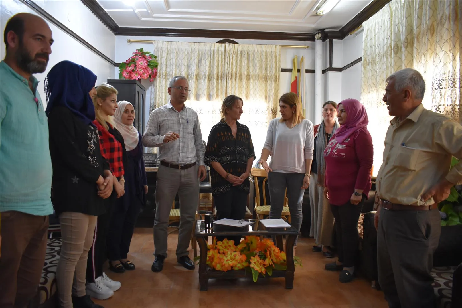 توقيع اتفاقية صداقة وتعاون بين بلدية ديرك وجمعية تعاون المدن الألمانية
