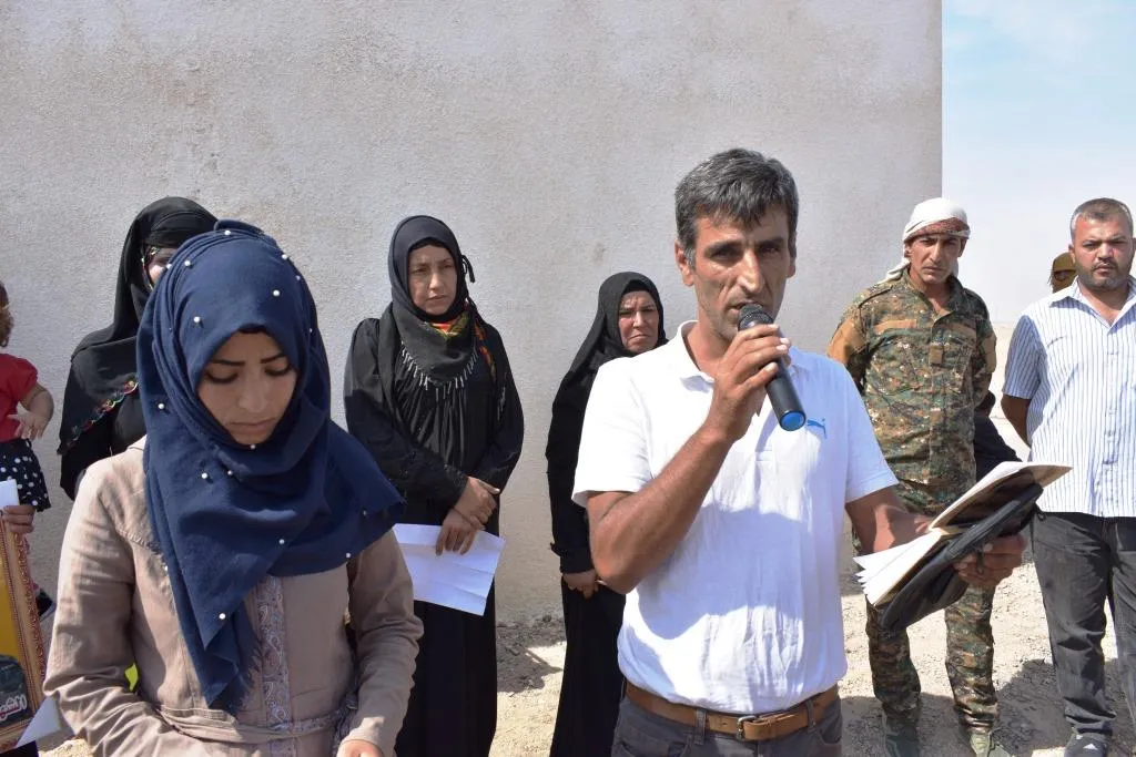بموكب مهيب مزار الشهيد هاني الحسن يحتضن جثماني شهيدين