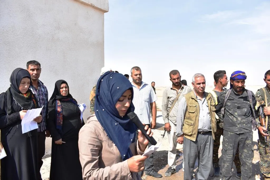 بموكب مهيب مزار الشهيد هاني الحسن يحتضن جثماني شهيدين