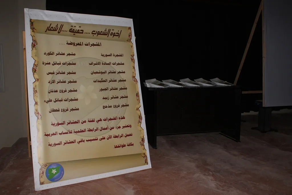 رابطة الأنساب تغير اسمها وتقيم معرضاَ في الطبقة