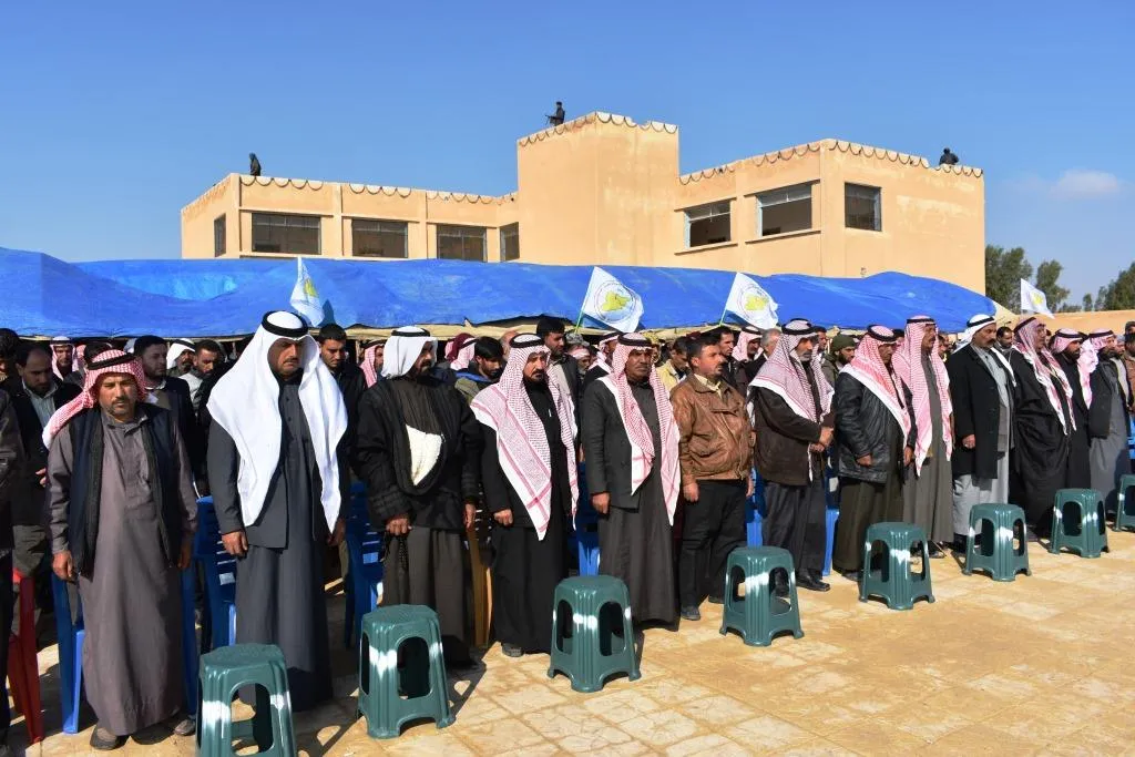 م س د يستمع لمطالب أهالي ريف دير الزور الشرقي المحرر حديثاً