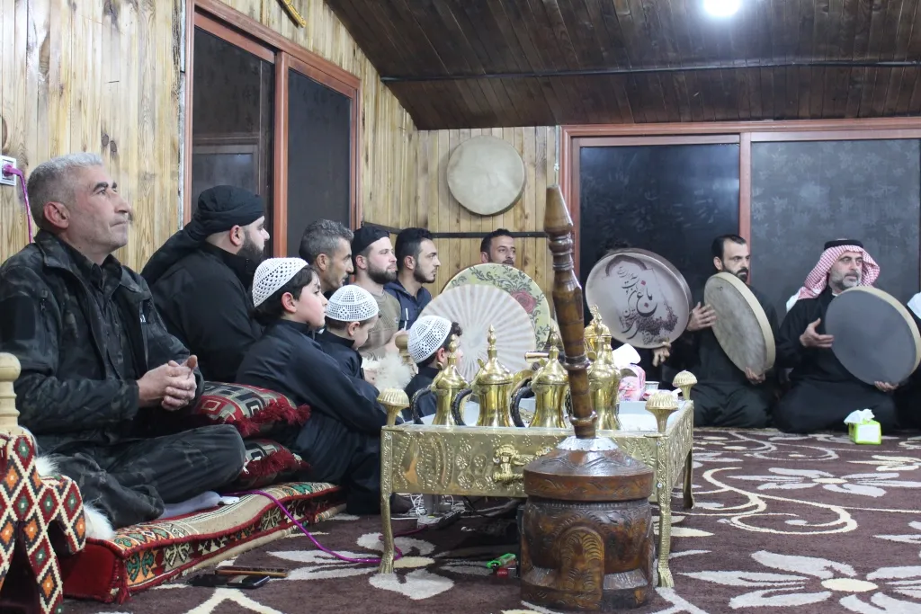 تمنوا أن يعم السلام في سوريا خلال مراسم عيد المولد النبوي