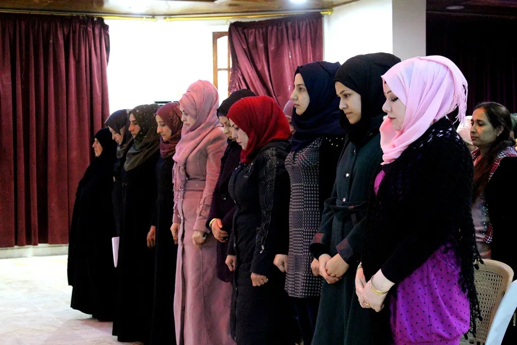 إدارة المرأة تتابع فعاليتها ضمن حملة "لا لاستعباد المرأة"