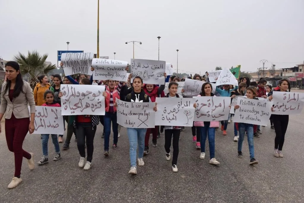 ثورة المرأة ثورة لمناهضة العنف في الشمال السوري