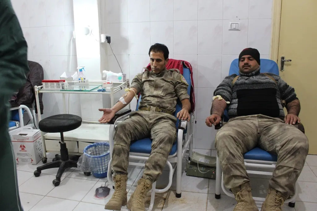 "معاً لمحاربة التلاسيميا"...عنوان حملة للتبرع بالدم في منبج