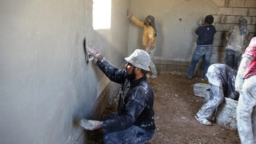 الجص الديري من جديد يستعمل في الرقة