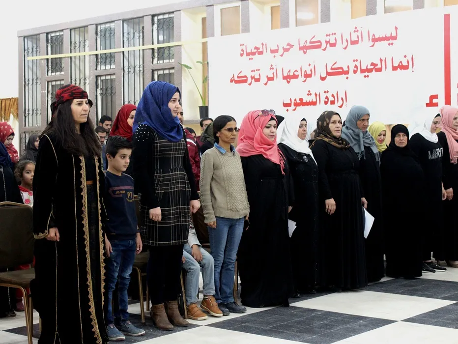 الرئيسة المشتركة للمجلس التشريعي في الطبقة تندد بممارسات الطاغية أردوغان