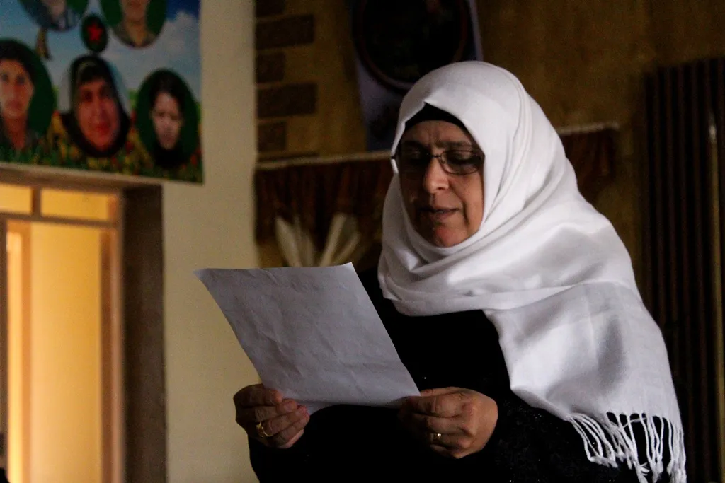 الرئيسة المشتركة للمجلس التشريعي في الطبقة تندد بممارسات الطاغية أردوغان