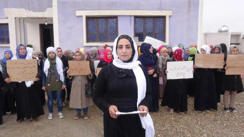 "حريتنا كرامتنا.. لا لاستعباد المرأة"