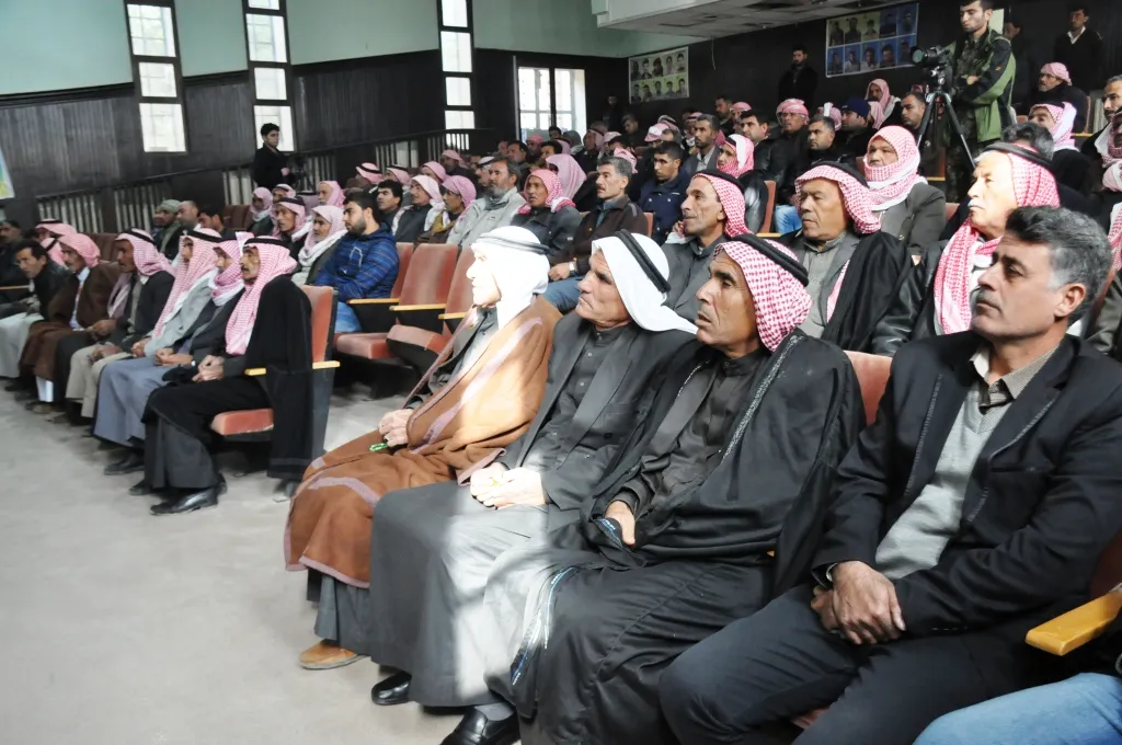 العشائر العربية في إقليم الفرات تؤكد على ضرورة التلاحم الوطني