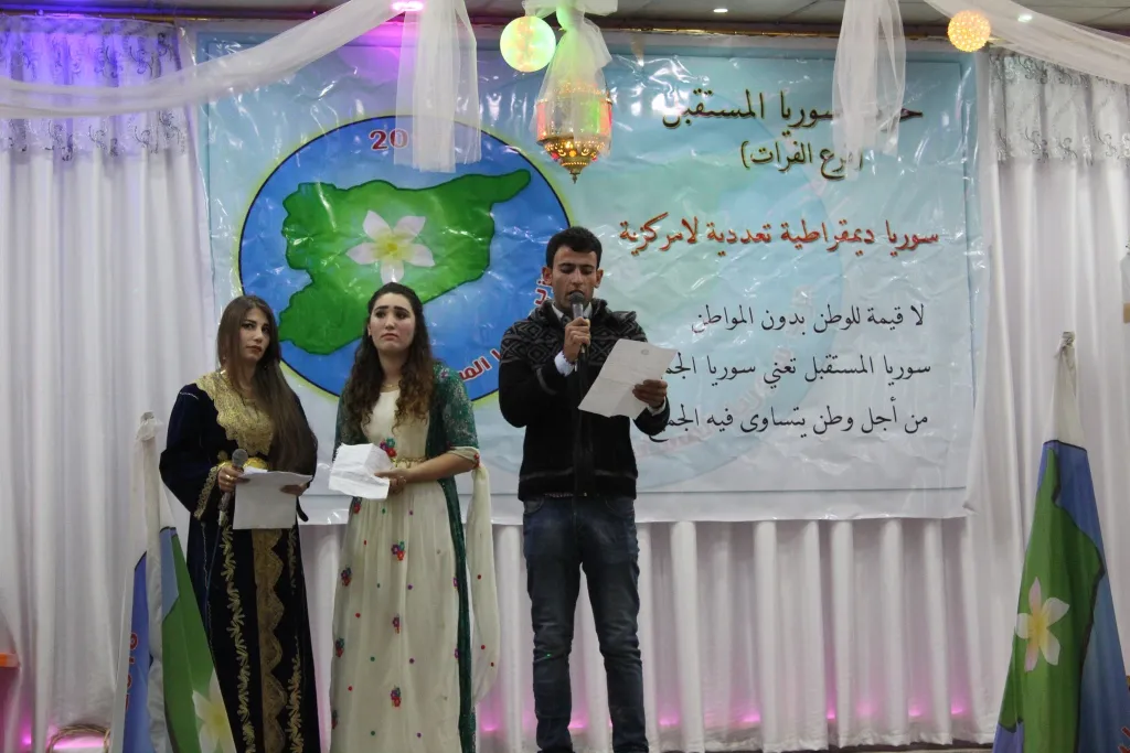 احتفالية تحت شعار "نعم للتعليم" في كوباني
